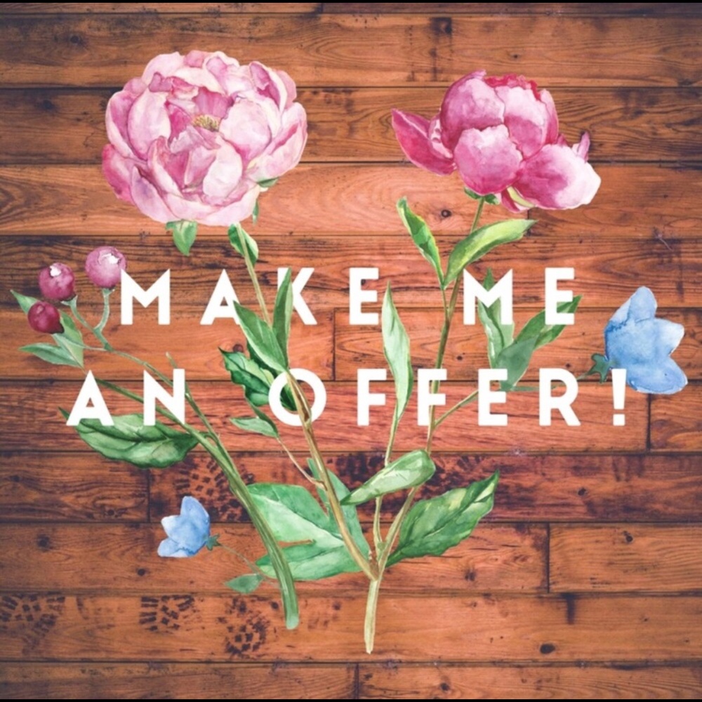 Make an offer! Reasonable offers accepted 😃